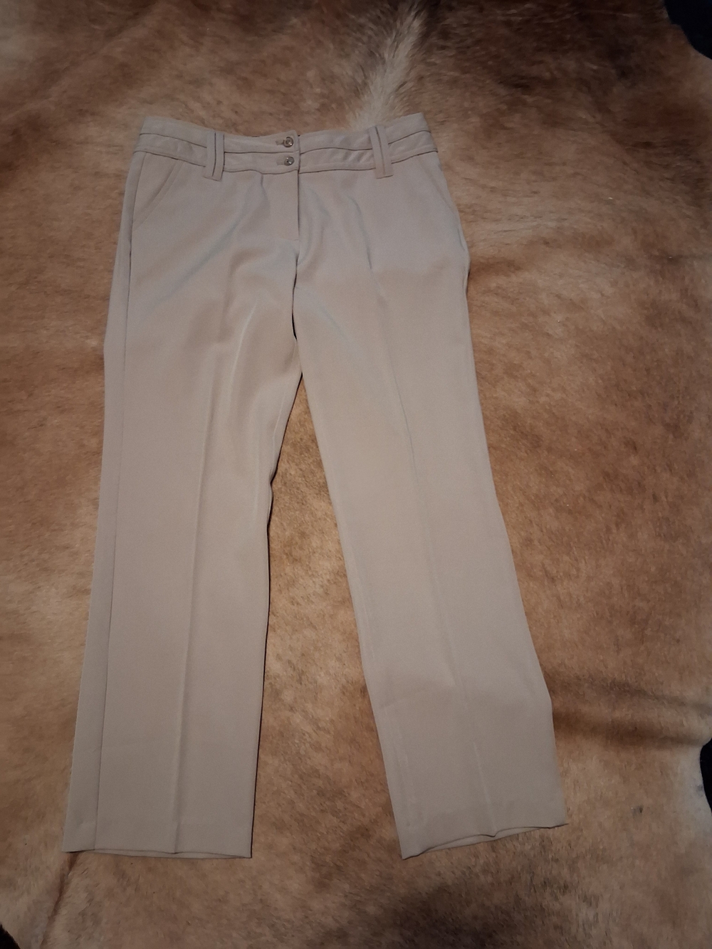 Cato Women's Dress Pants in Beige